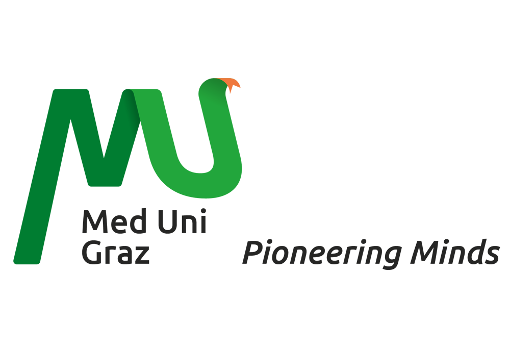 Logo mit Motto „Pioneering Minds“