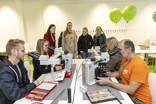 Mitmachstationen beim Open House