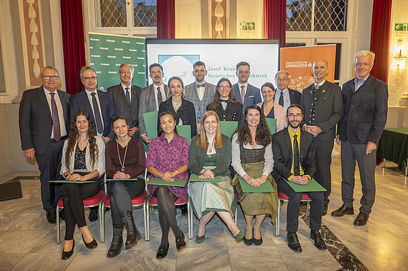 Die Preisträger*innen des Abends.