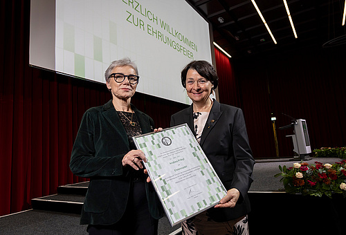 Gratulation an Andrea Pribyl