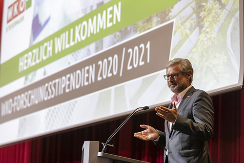 Eröffnung des Festaktes durch WKO-Direktor Karl-Heinz Dernoscheg