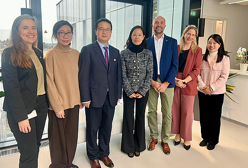 Wenzhou Medical University delegation visits Med Uni Graz 