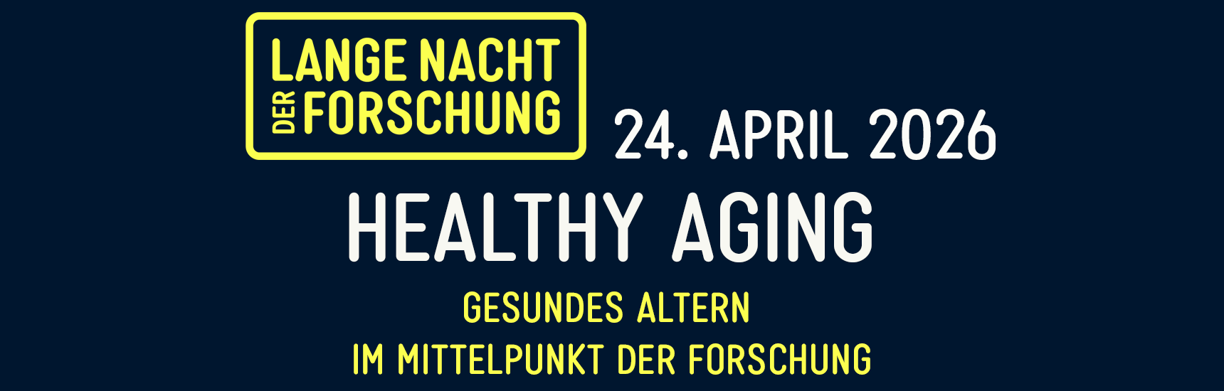 Lange Nacht der Forschung