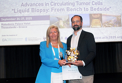 Michael Speicher Award für Amin El-Heliebi von der Med Uni Graz