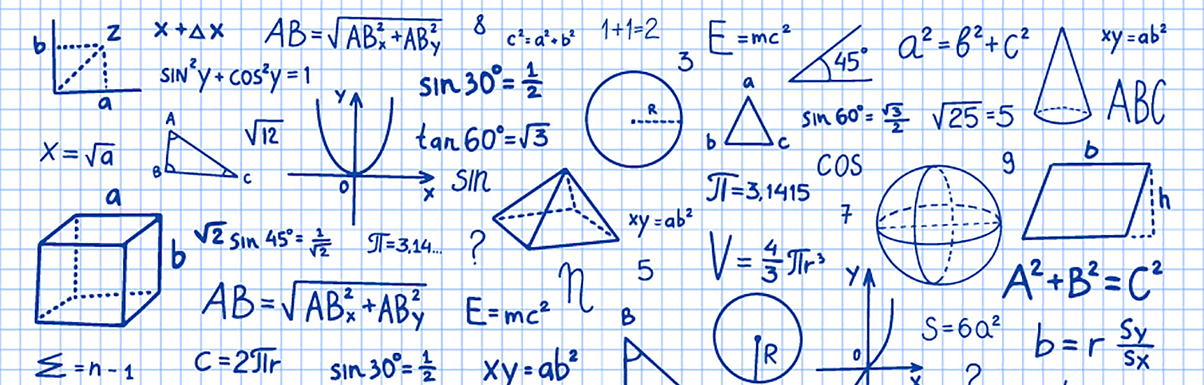 Mathematische Formeln und Symbole