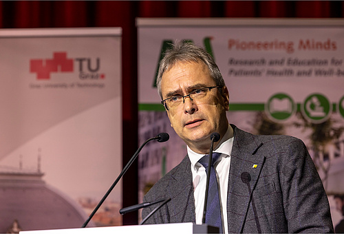 Peter Riedler, Rektor der Universität Graz