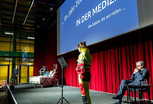 Die Schauspieler*innen der Kunstuniversität Graz