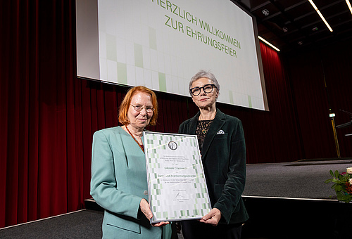 Gabriele Czarnowski wurde geehrt