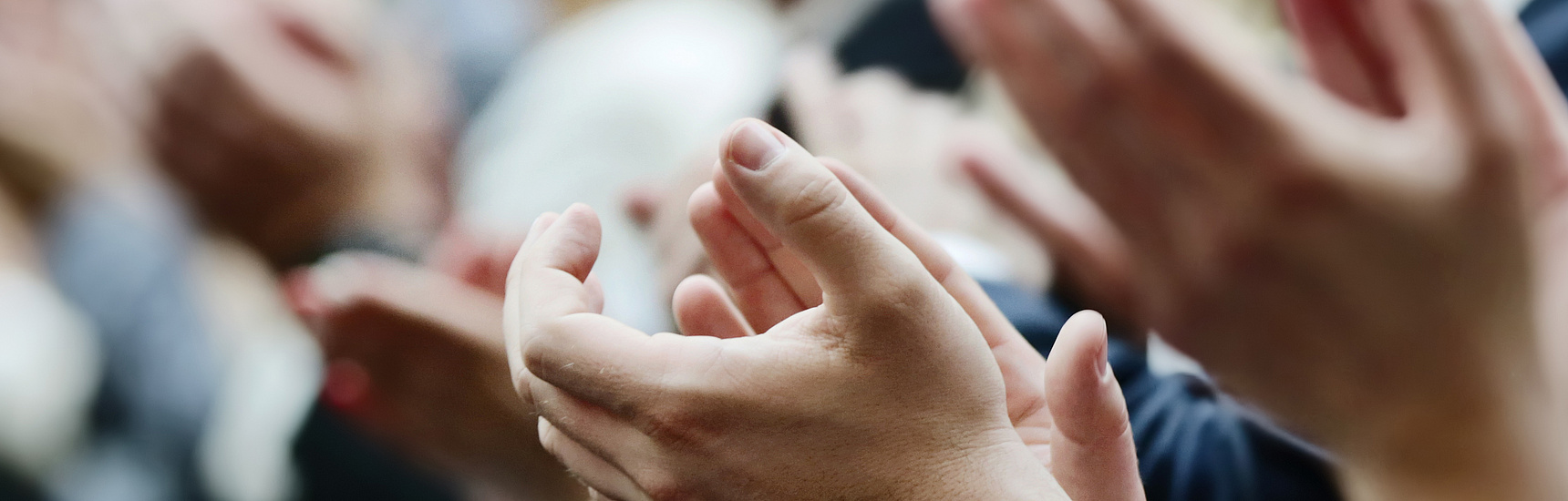 klatschende Hände, klatschen, Beifall, Applaus