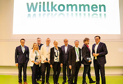 Vortragende, Organisator*innen und der Moderator - Credit: LKH-Univ.Klinikum Graz/Valerie Tarbauer