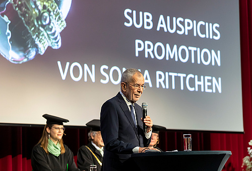 Bundespräsident Alexander Van der Bellen