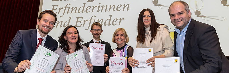 Auszeichnung für Erfinder*innen der Grazer Universitäten_Foto:Lunghammer