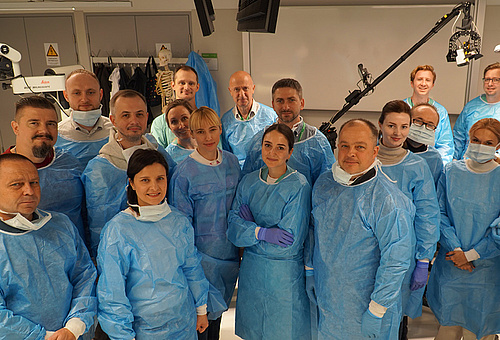 Die Teilnehmer*innen des Erasmus+ Fortbildungsaufenthalts in Graz