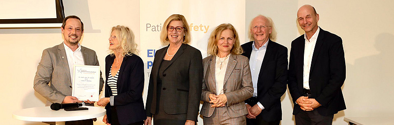 Youngster Award für Lukas Mileder - Foto: Plattform Patient*innensicherheit/Manfred Seidl