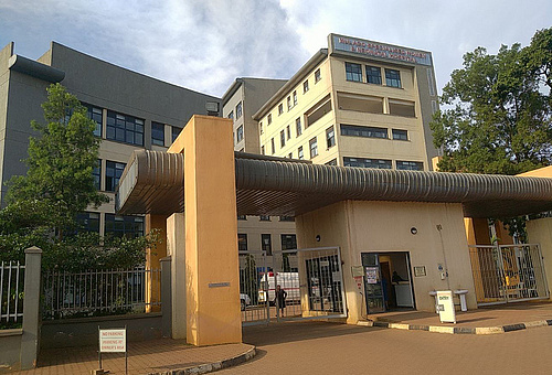 Teaching hospital in Kampala