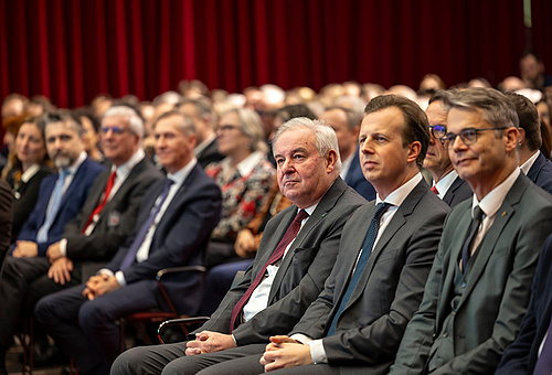 Auch Alt-Landeshauptmann Hermann Schützenhöfer war anwesend 