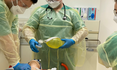 Studierende an der Med Uni Graz