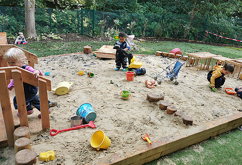 Ausreichend Platz zum Austoben für die Kinder