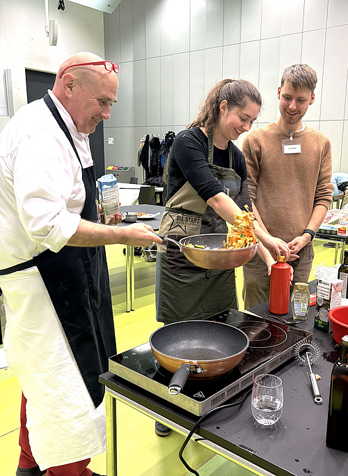 Cooking Night am Campus der Med Uni Graz
