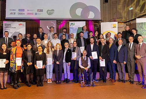 In einem gemeinsamen Festakt ehrten die vier Grazer Universitäten ihre Erfinder*innen