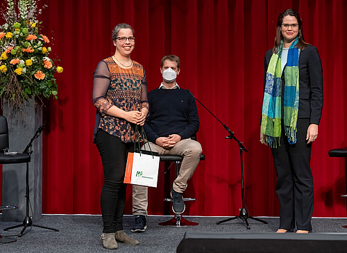 Auszeichnung für Johanna Maria Brehmer und Christian Vajda