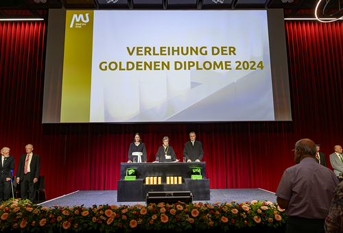 Festakt in der Aula der Med Uni Graz 