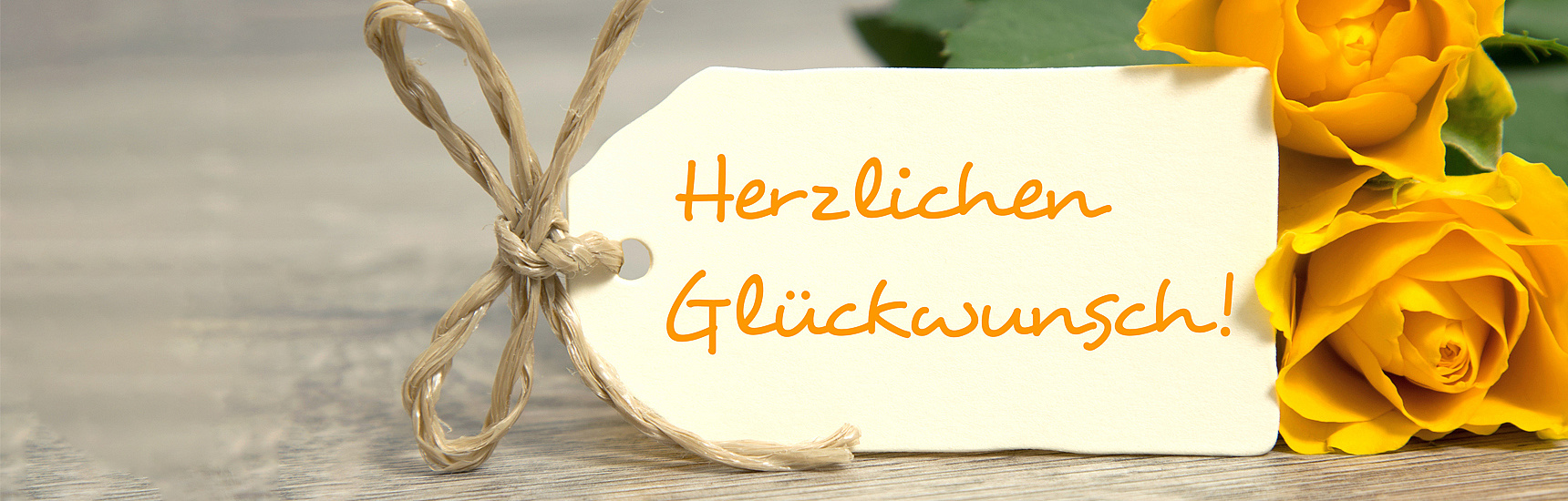 Herzlichen Glückwunsch