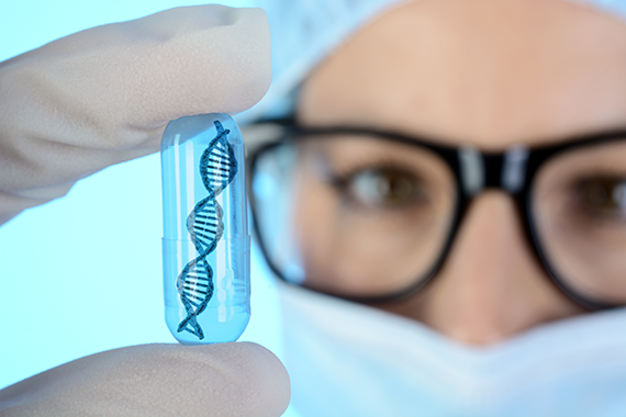 Forscherin DNA
