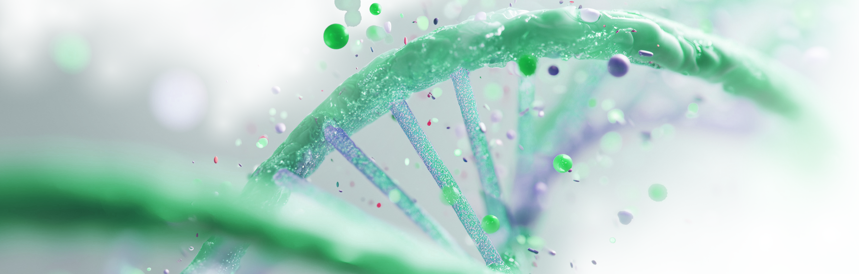 Close-up abstrakte DNA-Doppelhelix Close-up abstrakte DNA-Doppelhelix