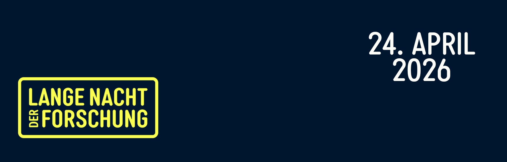 Lange Nacht der Forschung